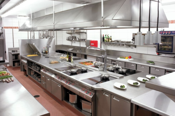 Stainless steel commercial kitchen equipment by Chef Style