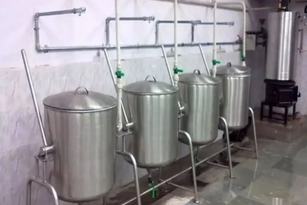 SS commercial steam cooking equipment fabricated by Chef Style