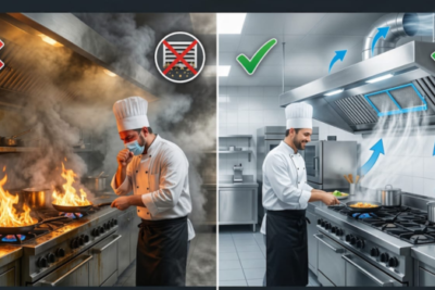 Why Kitchen Exhaust Systems Are Mandatory for Restaurants & Cloud Kitchens