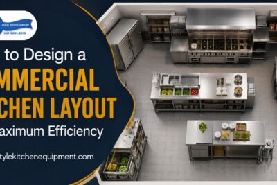 How to Design a Commercial Kitchen Layout for Maximum Efficiency