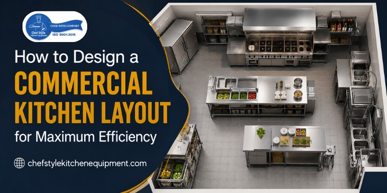 How to Design a Commercial Kitchen Layout for Maximum Efficiency