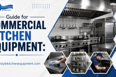 Guide for Commercial Kitchen Equipment: Reduce Breakdowns & Increase Lifespan