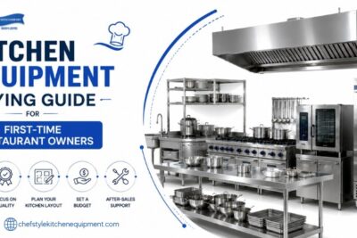 Kitchen Equipment Buying Guide for First-Time Restaurant Owners