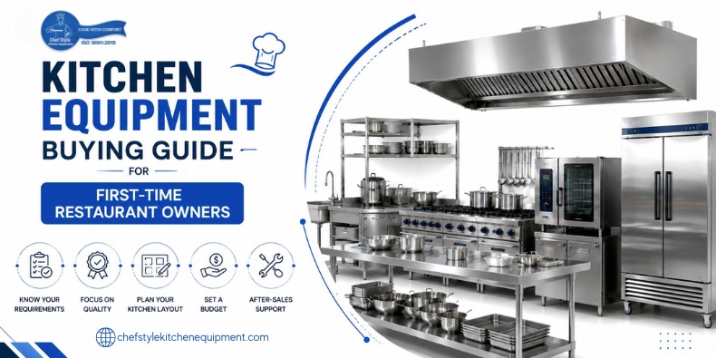 Kitchen Equipment Buying Guide for First-Time Restaurant Owners