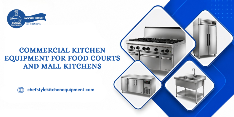 Commercial Kitchen Equipment for Food Courts and Mall Kitchens