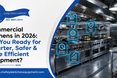 Commercial Kitchens in 2026: Are You Ready for Smarter, Safer & More Efficient Equipment?