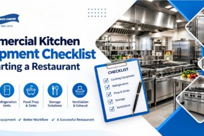 Commercial Kitchen Equipment Checklist for Starting a Restaurant