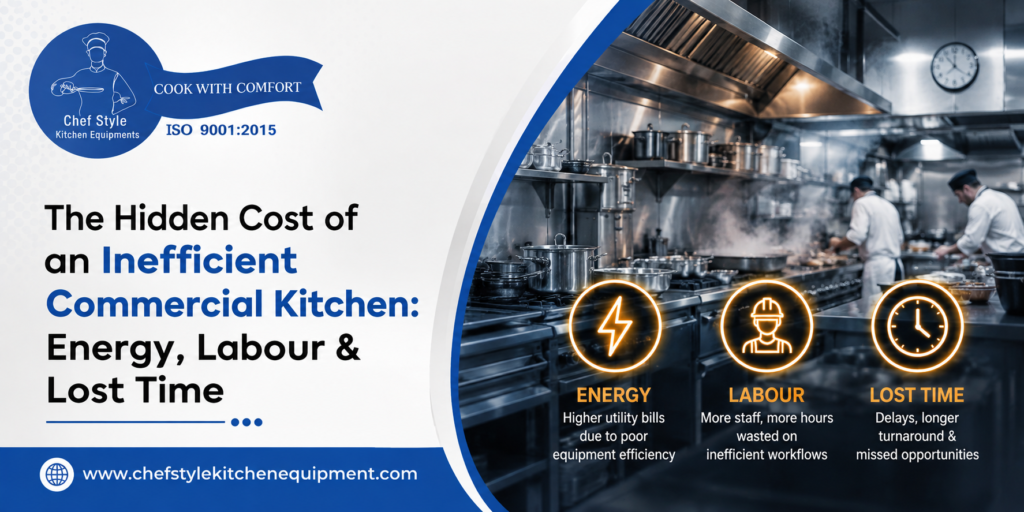 The Hidden Cost of an Inefficient Commercial Kitchen: Energy, Labour & Lost Time