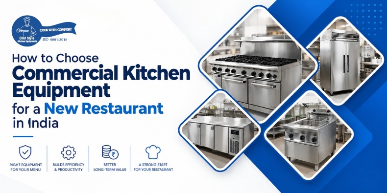 How to Choose Commercial Kitchen Equipment for a New Restaurant in India
