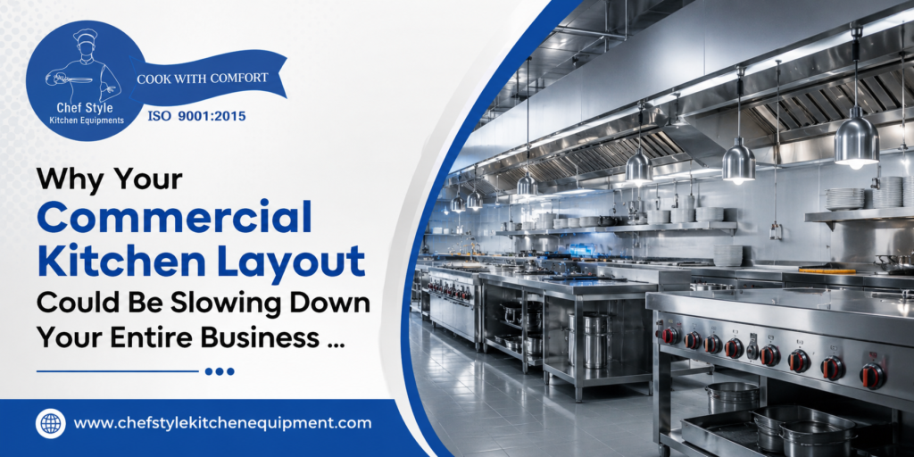 Why Your Commercial Kitchen Layout Could Be Slowing Down Your Entire Business