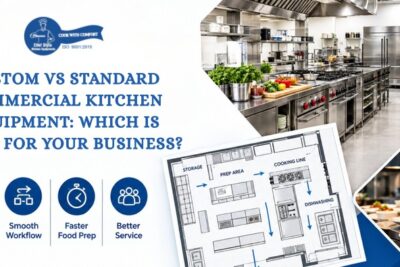 Custom vs Standard Commercial Kitchen Equipment: Which Is Right for Your Business?