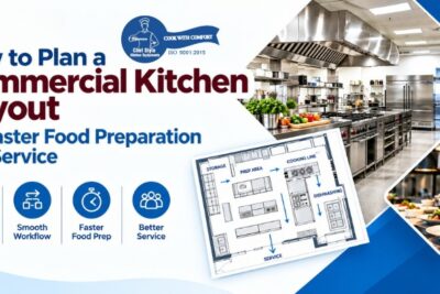 How to Plan a Commercial Kitchen Layout for Faster Food Preparation and Service